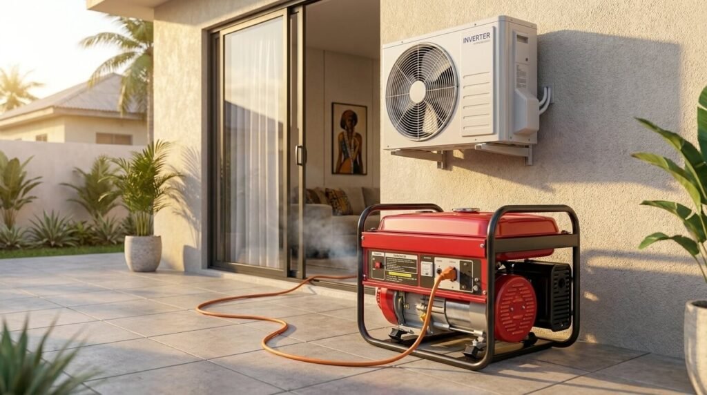 common problems when running an AC with Generators