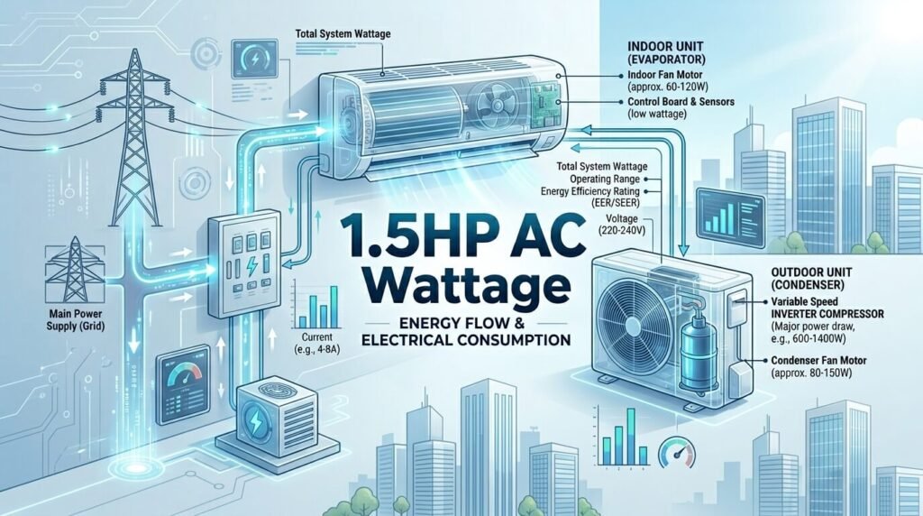 1.5HP AC Infographic