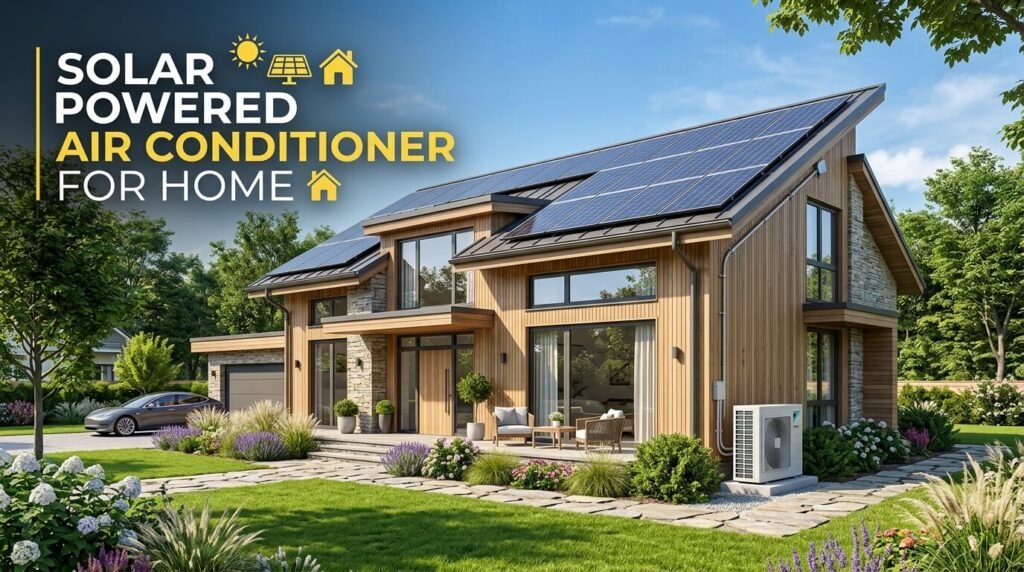 Solar Powered Air Conditioner for home