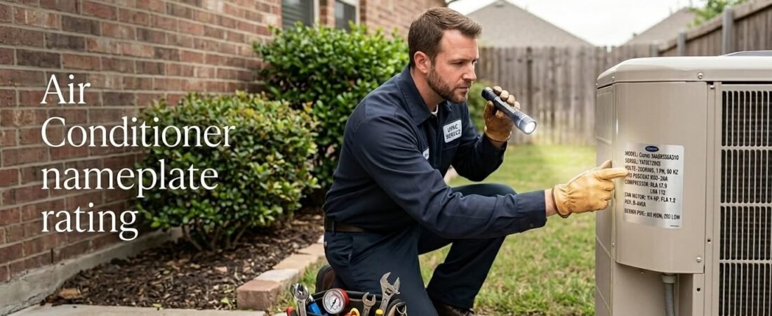 What Is an AC Nameplate Rating? How to Read Every Number