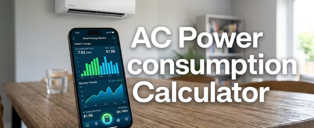 AC Power Consumption Calculator: Find Your Exact Running Cost