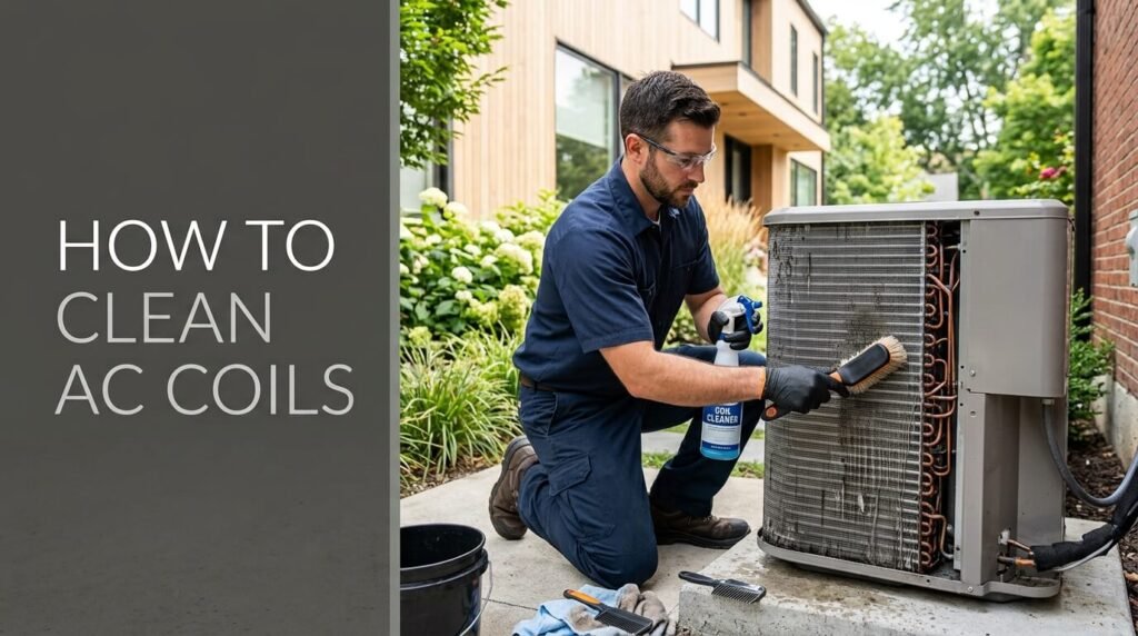 how to clean AC Coils