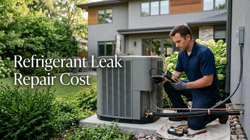 Refrigerant leak repair cost