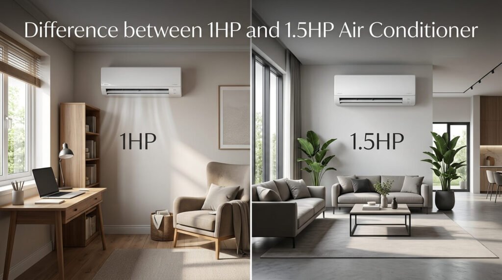 1HP vs 1.5HP Air conditioner